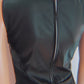 Kristin Leather Romper