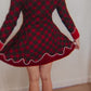 Holly Dolly Mama’s Christmas Pearl Snap Dress