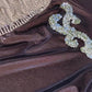 'Off The Rails' High Waist Faux Leather Fringe Pants