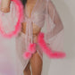 'Be My Valentine' Sheer Two Piece Lingerie Set