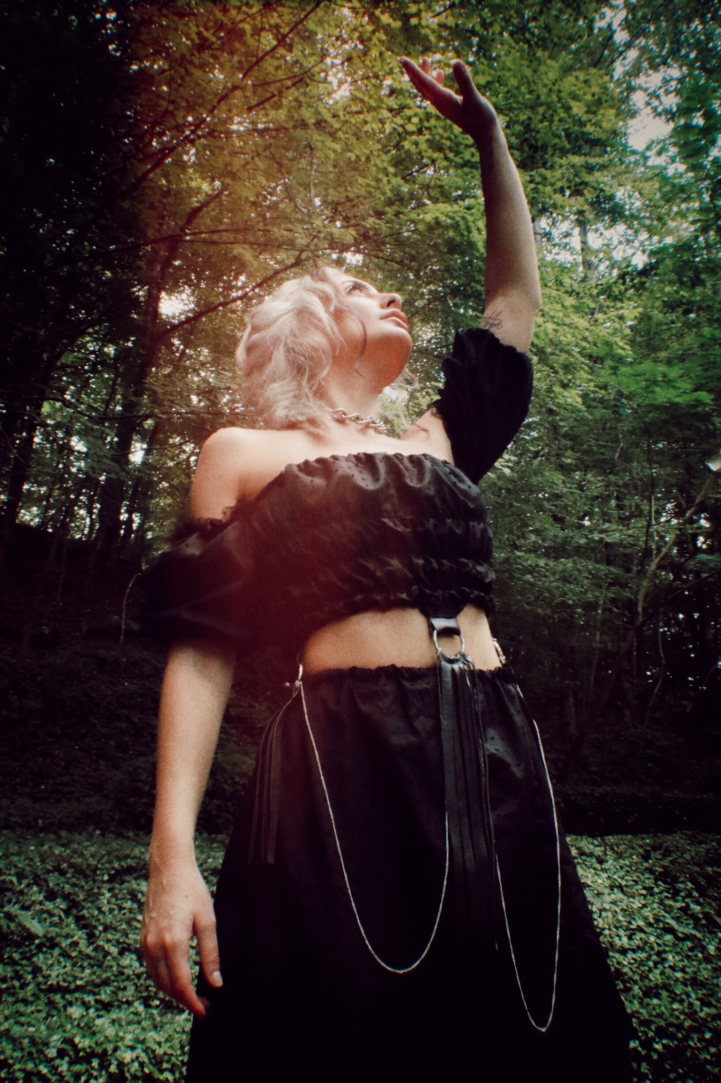 'Daphne' Y'allternative Black Prairie Skirt
