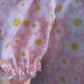 Sweetheart Heart Cutout Pink Daisy Sun Dress
