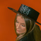 Dead Roses Handmade Gambler Hat