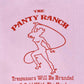'Trespassers Will Be Branded' Baby Pink Tee
