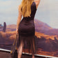 Snake Leather Bodycon Dress