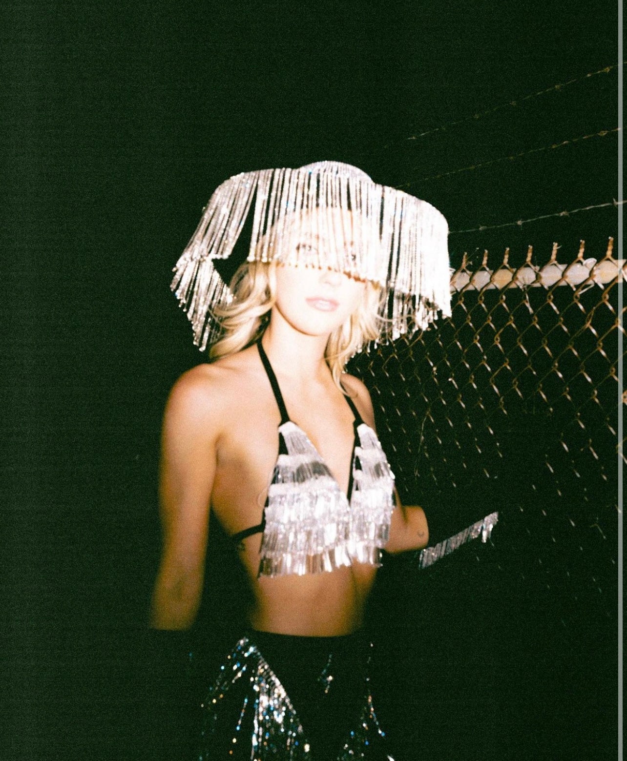 Jewel Fringe Rhinestone Cowgirl Hat