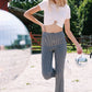 High Waisted Gingham Pant