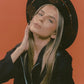 Dead Roses Handmade Gambler Hat