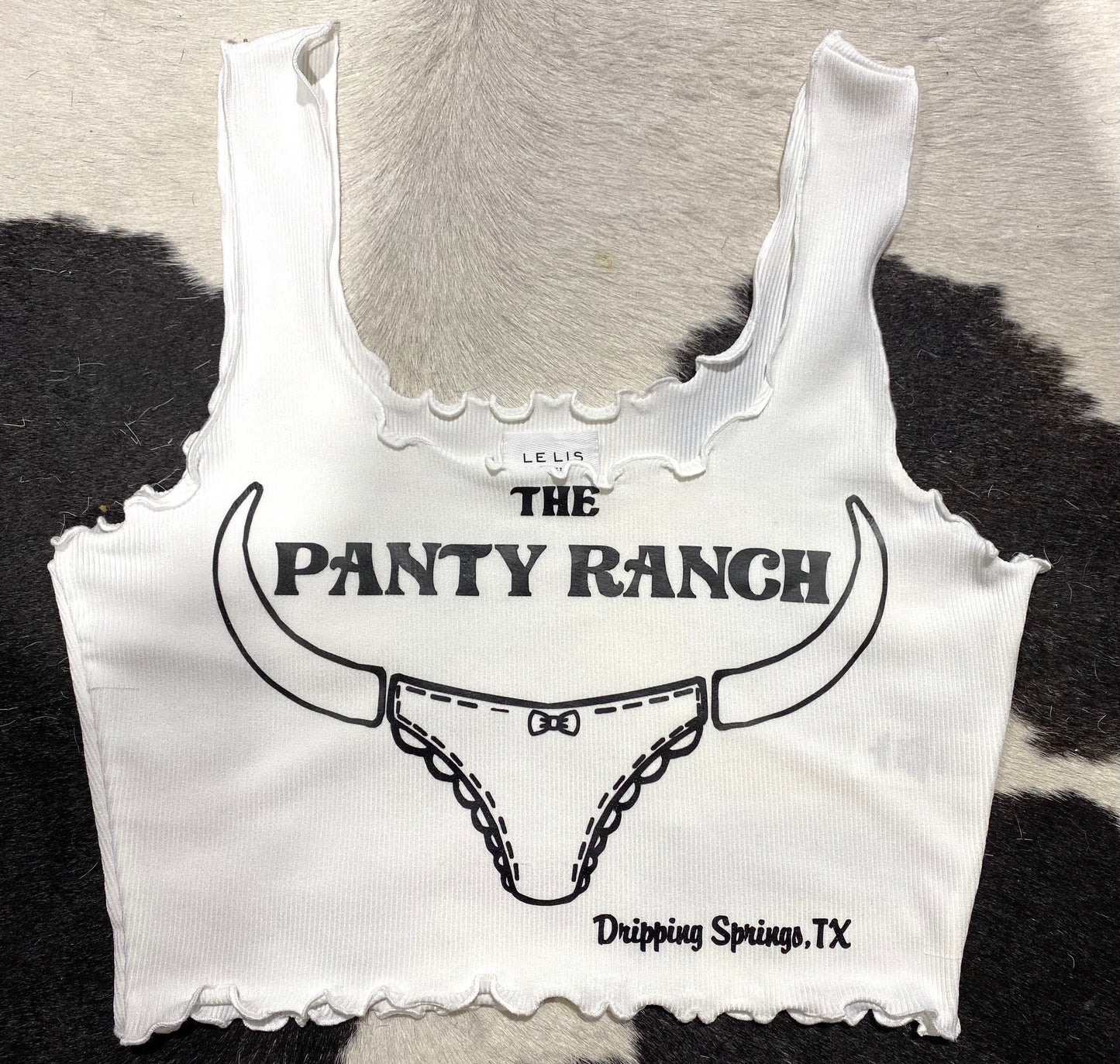Panty Ranch Logo Tank - Black