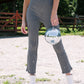 High Waisted Gingham Pant