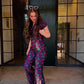 Cherry Bomb Playsuit - Long Pants