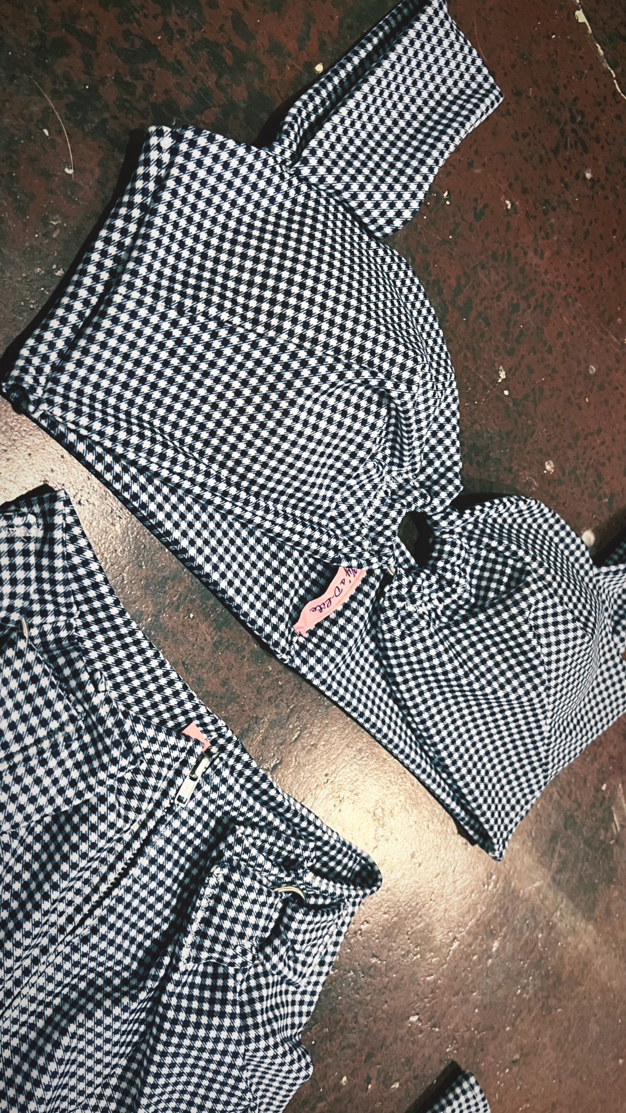 The 'Rowdy' Two Piece Gingham Set