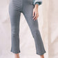 High Waisted Gingham Pant