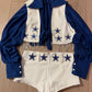 Cowboys Cheerleader Costume - Not Endorsed or affiliated with the nfl inspired costume only