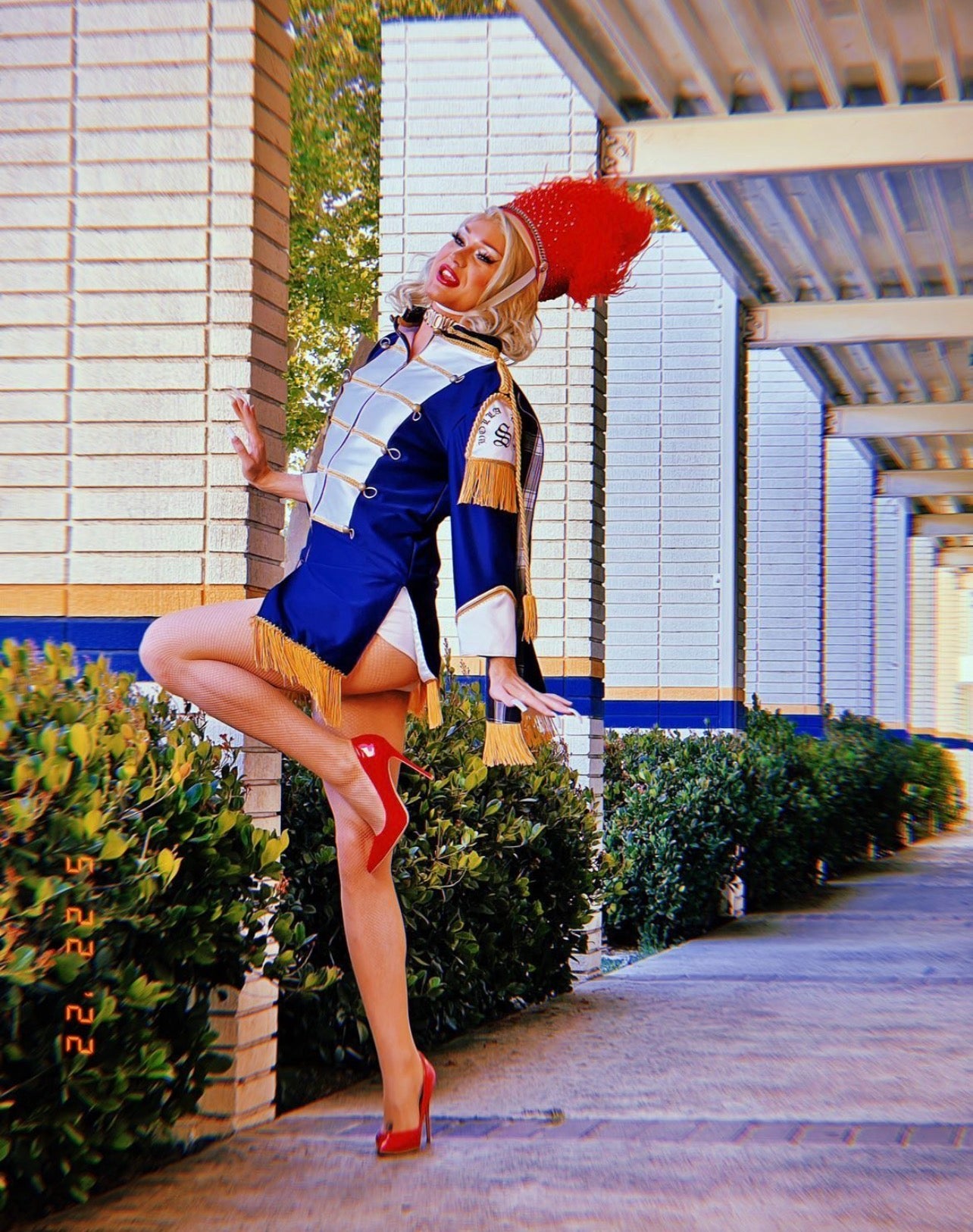 Gwen Stefani Hollaback Girl Band Conductor Costume