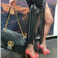 Snake Leather Bodycon Dress
