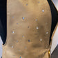 'Stayin’ Alive' Gold Halter Top