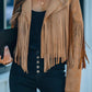 Baby’s Alright Moto Jacket - Light or Tan Suede