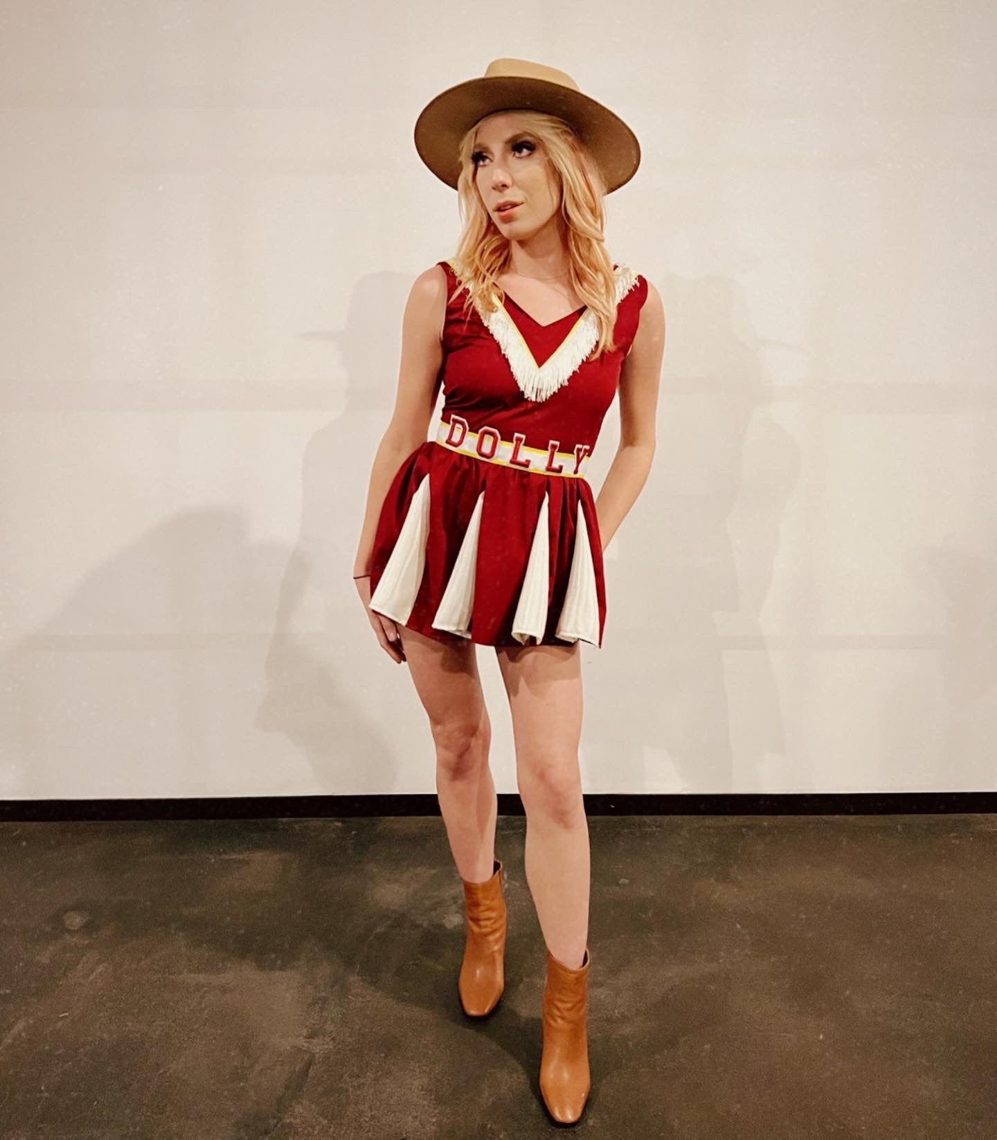 Dolly's 'Rodeo Cowgirl' Cheerleader Costume