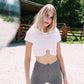 High Waisted Gingham Pant