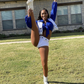 Cowboys Cheerleader Costume - Not Endorsed or affiliated with the nfl inspired costume only