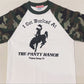 'I Got Bucked At The Panty Ranch' Camo Tee