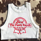 Best in Show Panty Ranch Tank - White